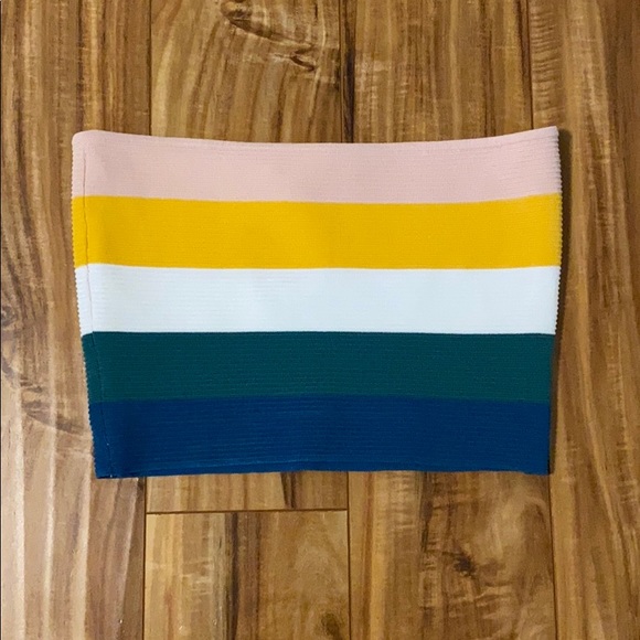 PacSun Tops - Pacsun- L.A. Hearts multicolored striped tube top
